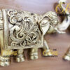 Majestic Elephant Wall Hanging Pair - Handcrafted Elegance for Your Home - Image 3