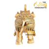 Brass Elephant 12 Inches (Maharaja) - Image 3