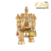 Brass Elephant 12 Inches (Maharaja) - Image 2