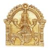 Brass Goddess Ashtalakshmi Laxmi Set of 8 Pcs Ashta Lakshmi Wall Hanging Laxmi for Diwali Pooja Mandir Temple Office Décor Marriage (5.5x5.5 Inch Each Idol) - Image 2