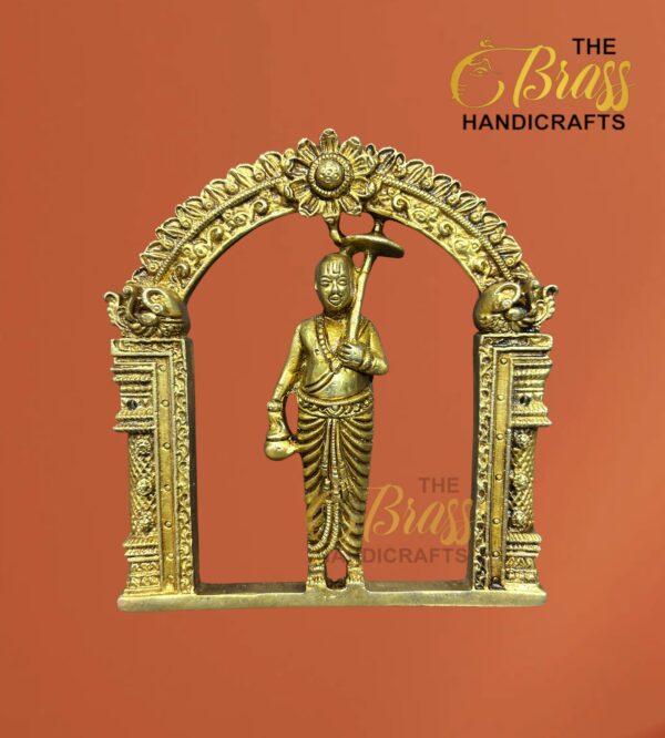 Brass Dashavatar Wall Decor, Vishnu Dashavatar wall hanging with prabhavali, Vishnu Wall art for home decor, temple decor, office decor by TBH - Image 7