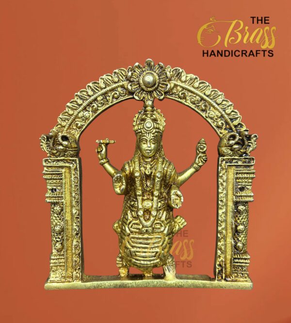 Brass Dashavatar Wall Decor, Vishnu Dashavatar wall hanging with prabhavali, Vishnu Wall art for home decor, temple decor, office decor by TBH - Image 9