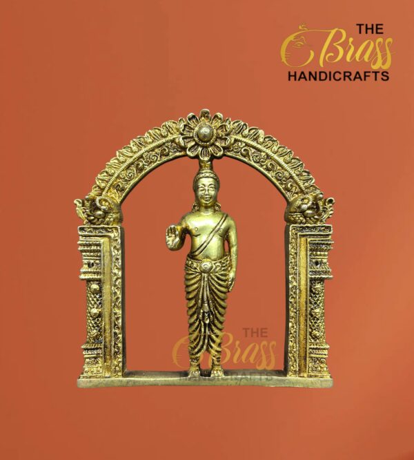 Brass Dashavatar Wall Decor, Vishnu Dashavatar wall hanging with prabhavali, Vishnu Wall art for home decor, temple decor, office decor by TBH - Image 11