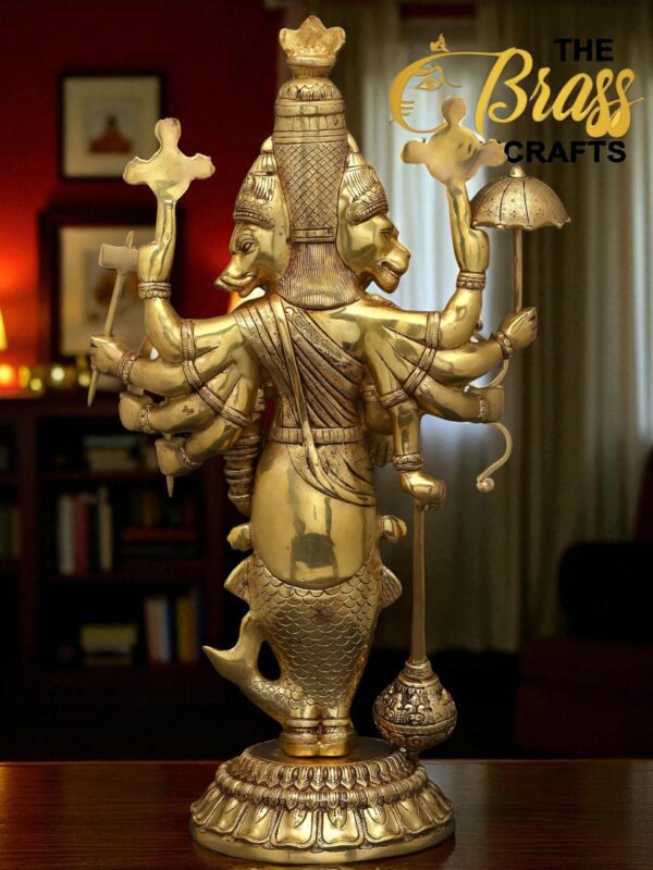 Brass Vishnu Idol, Dashavatar Statue, 10 Avatar Vishnu Idol, Hindu Puja Decor, Vishnu Brass Idol, Spiritual Home Decor, Temple Brass Statue, Office Hindu Decor, Antique Brass Idol, Vishnu Festival Decor, Wedding Gift Idol, Indian Brass Handicraft, Vishnu Mandir Decor