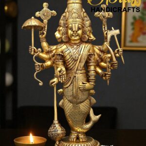 Brass Vishnu Idol, Dashavatar Statue, 10 Avatar Vishnu Idol, Hindu Puja Decor, Vishnu Brass Idol, Spiritual Home Decor, Temple Brass Statue, Office Hindu Decor, Antique Brass Idol, Vishnu Festival Decor, Wedding Gift Idol, Indian Brass Handicraft, Vishnu Mandir Decor