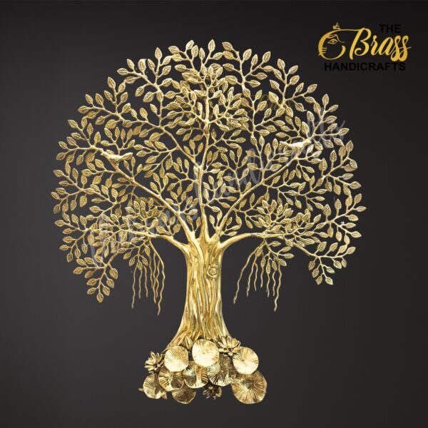 Kalpavriksha Tree of Life handcrafted in Pure Bronze Panchaloha.
