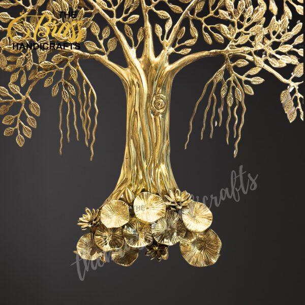 Kalpavriksha Tree of Life handcrafted in Pure Bronze Panchaloha.
