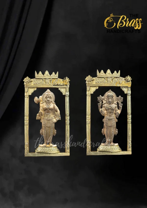 Vishnu Dashavatara Pure Bronze Panchalogam Wall Hangings, Panchaloha Dashavatara for temple decor, home decor, puja decor, rare office decor