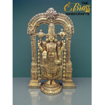 Brass Tirupati Balaji with Frame  thebrasshandicrafts.com