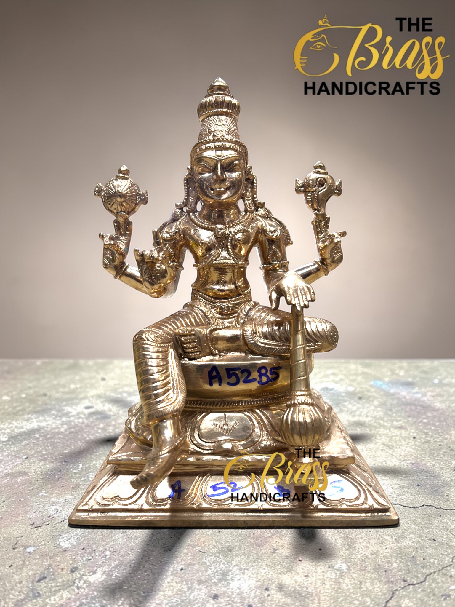 Pure Panchaloha Vishnu Idol from Swamimalai