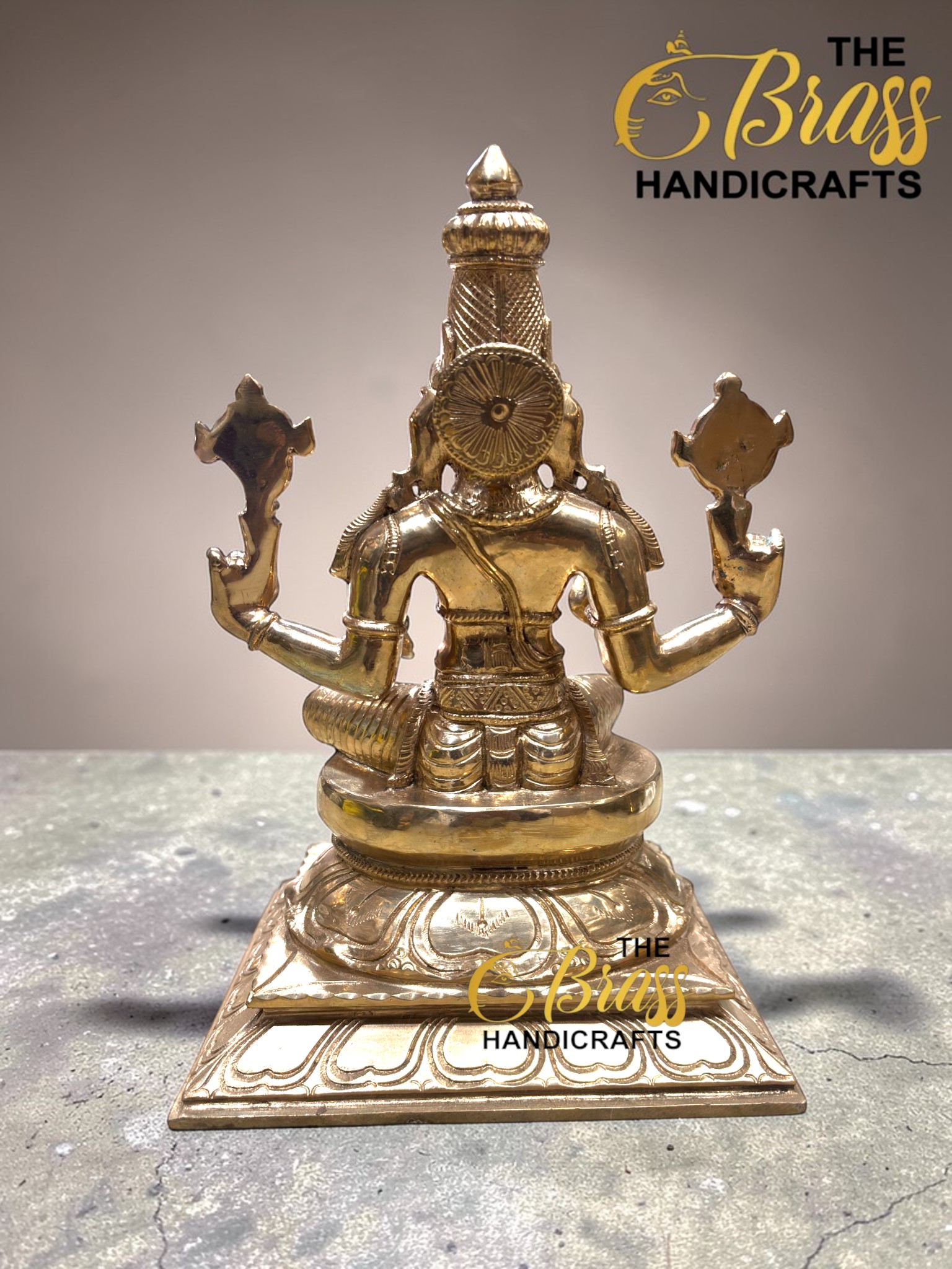 Pure Panchaloha Vishnu Idol from Swamimalai