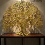 Luxury Brass Kalpavriksha Tree of Life – 30 Inch Statement Tabletop Decor  thebrasshandicrafts.com