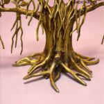 Luxury Brass Kalpavriksha Tree of Life – 30 Inch Statement Tabletop Decor  thebrasshandicrafts.com