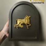 Set of 9 Wooden Frames featuring Brass Motifs